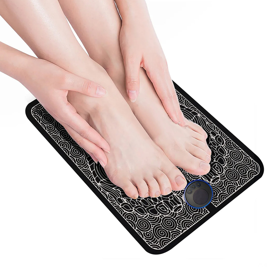 Aparato de masaje de pies Media-Tech, masaje por electroestimulación EMS, 8 modos, 19 niveles de intensidad, MT6527