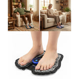 Aparato de masaje de pies Media-Tech, masaje mediante electroestimulación EMS, 8 modos, 19 niveles de intensidad, MT6527