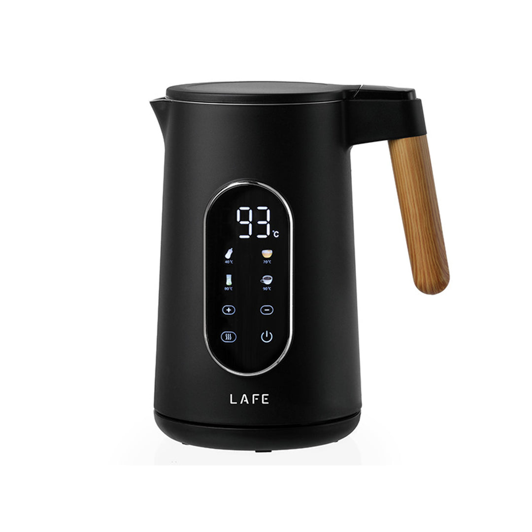 Hervidor eléctrico Lafe, control de temperatura, doble pared, capacidad 1,7L, potencia máx. 2200W, KettleX Pro