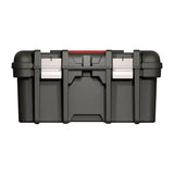Caja para herramientas Keter, cierres metálicos, asa ergonómica, caja para herramientas ancha de 16''.