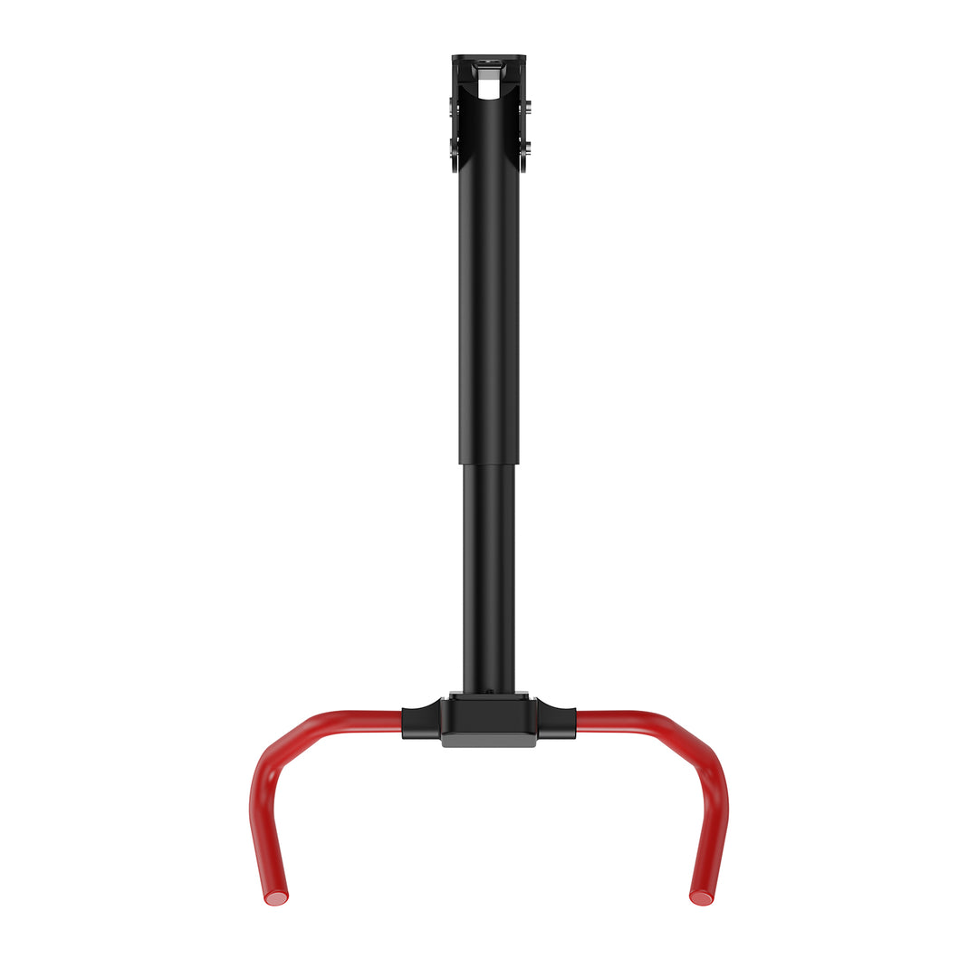 Soporte/colgador de pared para bicicletas Maclean, horizontal, acero, carga máxima de 30 kg, ángulo ajustable, MC-172