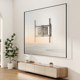 Soporte / colgador para televisor Maclean, VESA máx. 600x400, 37-90", carga máx. 65 kg, negro, MC-881 N