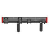 Organizador de pared para herramientas Maclean, de acero, carga máxima de 136 kg, anchura de 816 mm, MC-178
