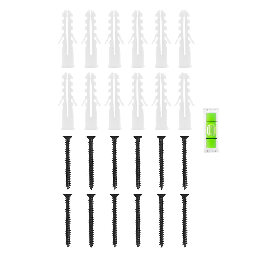 Organizador de pared para herramientas Maclean, de acero, carga máxima de 136 kg, anchura de 816 mm, MC-178