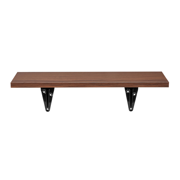 Estantes de pared Maclean, juego de 12 piezas, 8 kg máx., para montaje en pared, MC-331