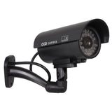 Cámara ficticia IR9000 B IR LED luz intermitente negro, 2 piezas