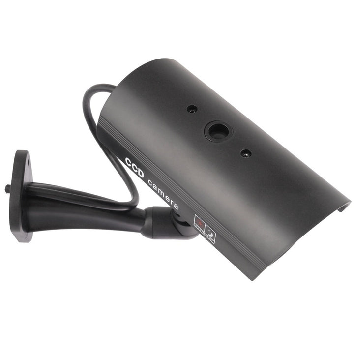Cámara ficticia IR9000 B IR LED luz intermitente negro, 2 piezas