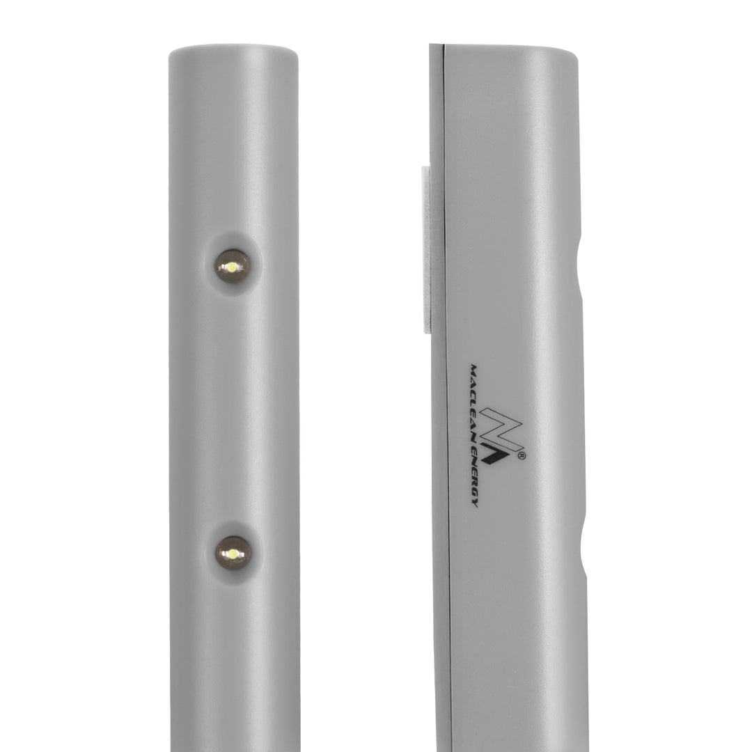 Lámpara de cocina bajo armario Maclean 6LED, oblonga, con sensor de movimiento, 5xAA, MCE123 + 5x pila alcalina AAA Varta Industrial