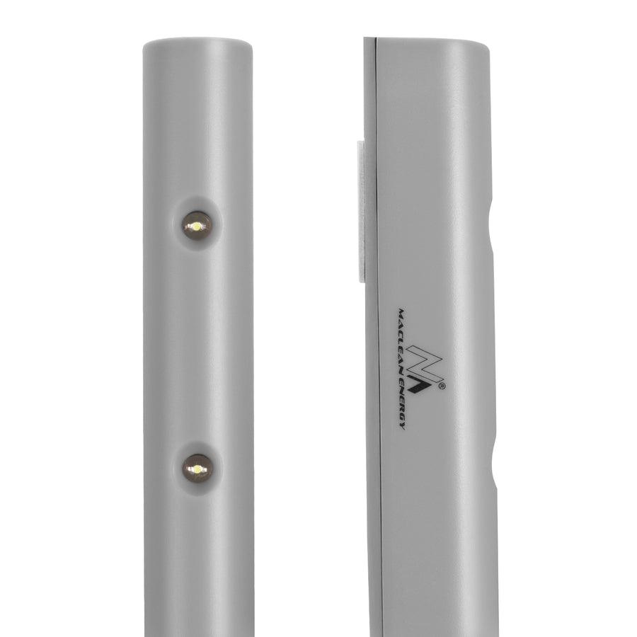 Lámpara de cocina bajo armario Maclean 6LED, oblonga, con sensor de movimiento, 5xAA, MCE123 + 5x pila alcalina AAA Varta Industrial