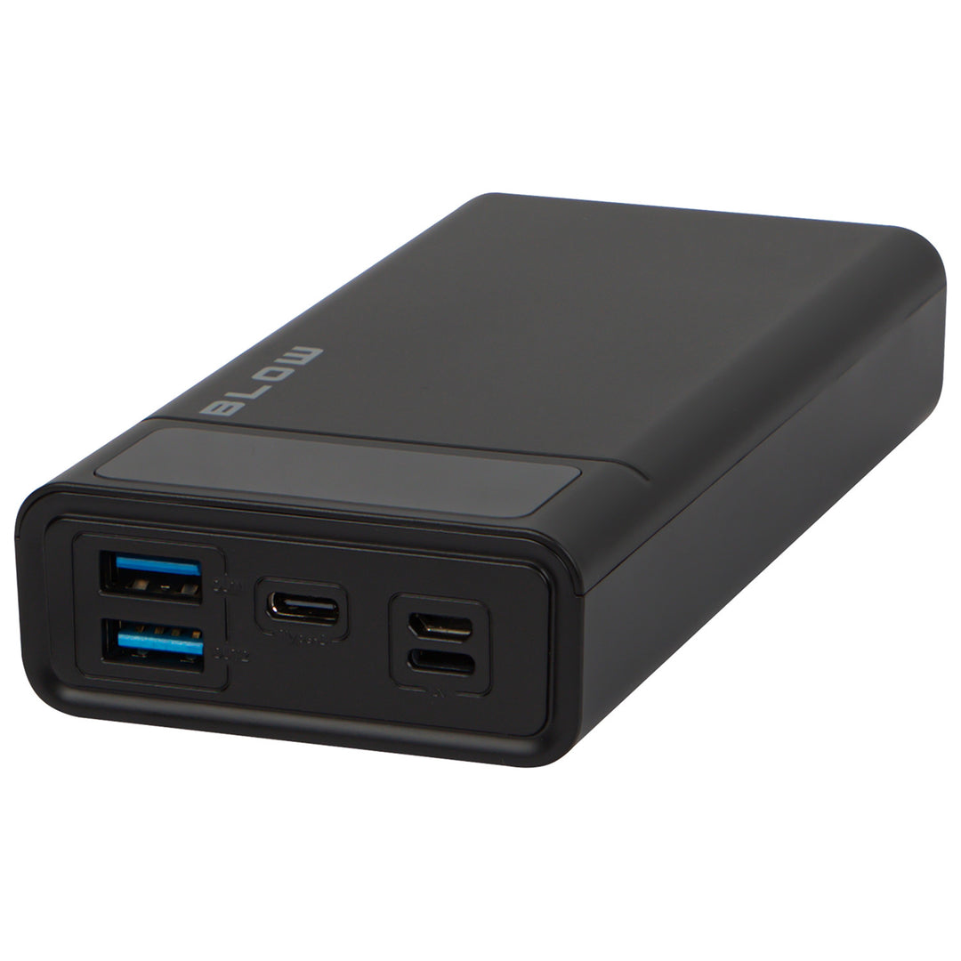 Batería externa de 20 000 mAh PB20E con Quick Charge 30 y Power Delivery de 20 W, color negro, de Blow