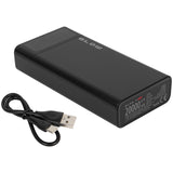 Batería externa de 20 000 mAh PB20E con Quick Charge 30 y Power Delivery de 20 W, color negro, de Blow