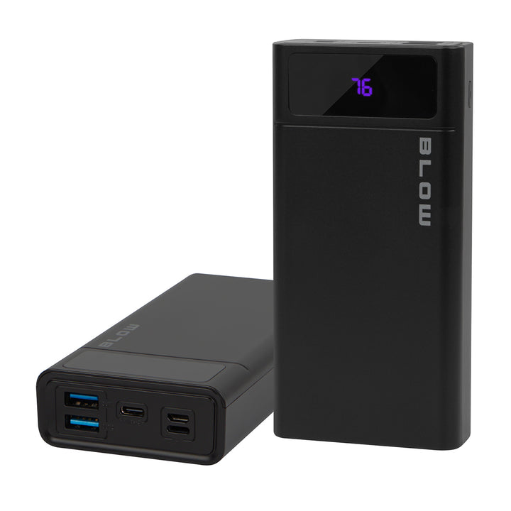 Batería externa de 20 000 mAh PB20E con Quick Charge 30 y Power Delivery de 20 W, color negro, de Blow
