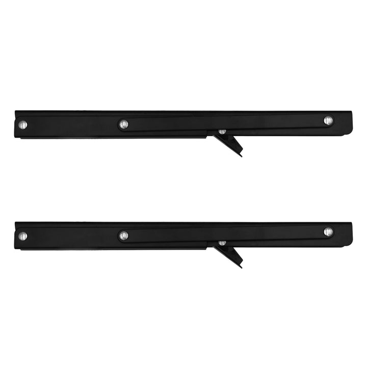 Soporte plegable para estantería de pared Maclean, mín. 300 mm, máx. 600 mm, máx. 50 kg, 2 unidades, MC-195
