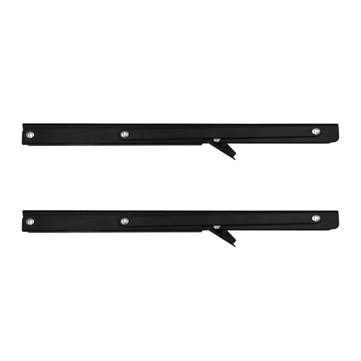 Soporte plegable para estantería de pared Maclean, mín. 350 mm, máx. 700 mm, máx. 50 kg, 2 unidades, MC-196