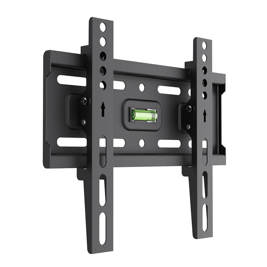 Soporte / colgador para TV Maclean, VESA máx. 200x200, 13-43", hasta 45 kg, negro, inclinación ajustable de +2° a -10°, MC-189