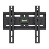 Soporte / colgador para TV Maclean, VESA máx. 200x200, 13-43", hasta 45 kg, negro, inclinación ajustable de +2° a -10°, MC-189