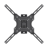 Soporte / colgador para TV Maclean, VESA máx. 400x400, 32-55", hasta 25 kg, negro, ajuste de inclinación 0°~-15° y giro +90°~-90°, MC-190