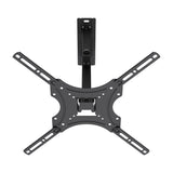 Soporte / colgador para TV Maclean, VESA máx. 400x400, 32-55", hasta 25 kg, negro, ajuste de inclinación 0°~-15° y giro +90°~-90°, MC-190