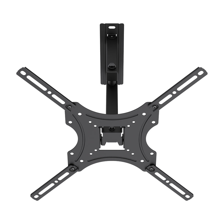 Soporte / colgador para TV Maclean, VESA máx. 400x400, 32-55", hasta 25 kg, negro, ajuste de inclinación 0°~-15° y giro +90°~-90°, MC-190