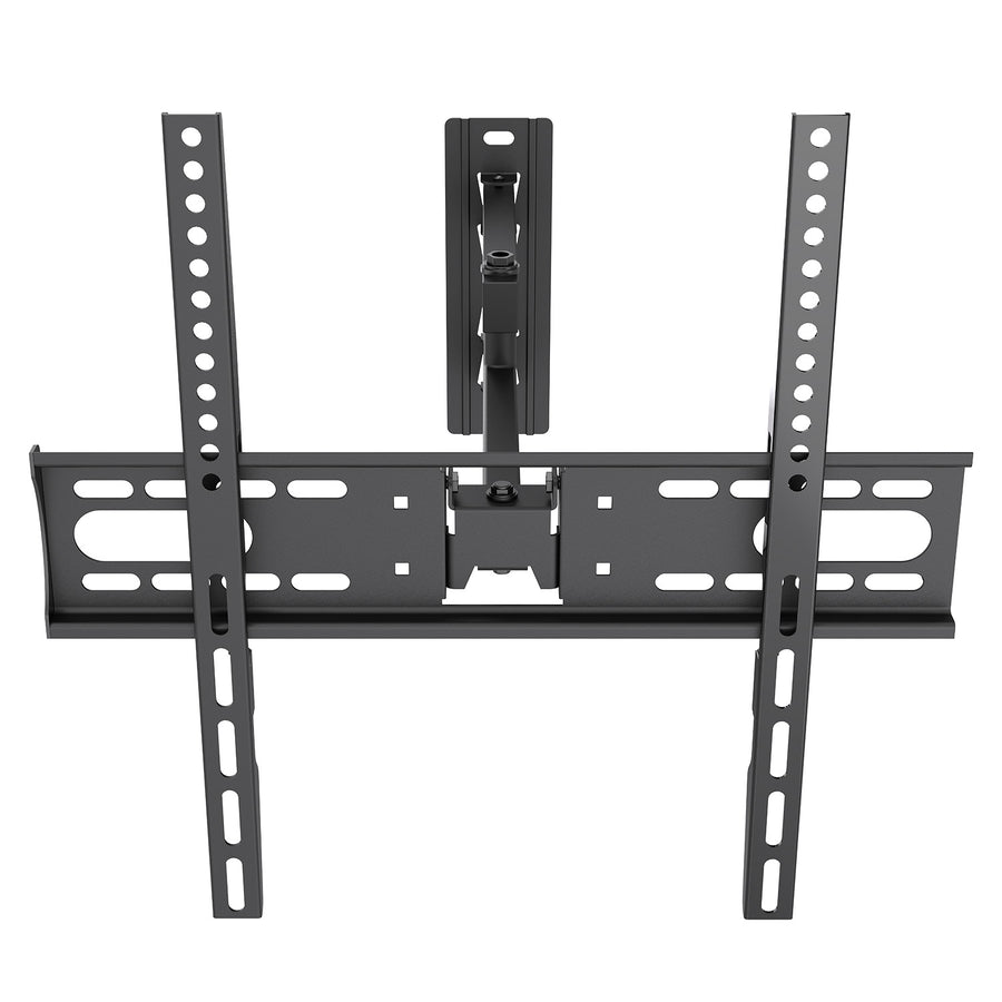 Soporte / colgador para TV Maclean, VESA máximo 400x400, 32-55", hasta 30 kg, negro, ajuste de inclinación +2°~-10° y giro +90°~-90°, MC-191