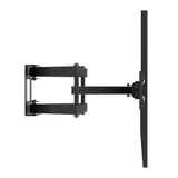 Soporte / colgador para TV Maclean, VESA máx. 400x400, 32-70", hasta 40 kg, negro, ajuste de inclinación +12°~-12° y giro +60°~-60°, MC-192