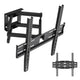 Soporte / colgador para TV Maclean, VESA máx. 400x400, 32-70", hasta 40 kg, negro, ajuste de inclinación +12°~-12° y giro +60°~-60°, MC-192