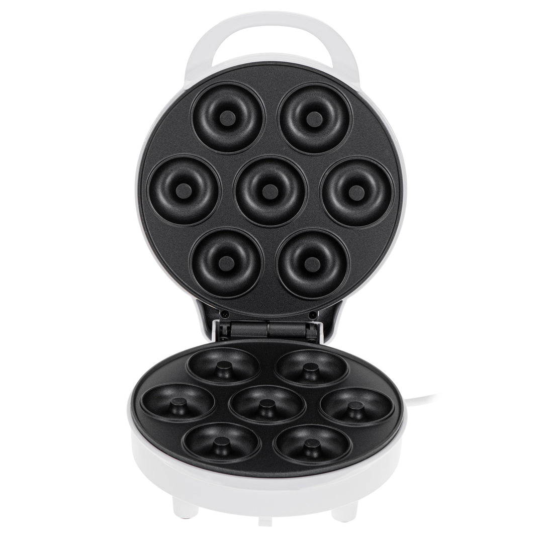 Roscadora Adler, para 7 rosquillas, revestimiento antiadherente, blanca, 1500W, AD 3075