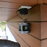 Ahuyentador de roedores, ahuyentador de martas, ahuyentador de ratones Viano, generador de ultrasonidos, panel estroboscópico, tres altavoces, Trio-Strob