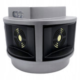 Ahuyentador de roedores, ahuyentador de martas, ahuyentador de ratones Viano, generador de ultrasonidos, panel estroboscópico, tres altavoces, Trio-Strob