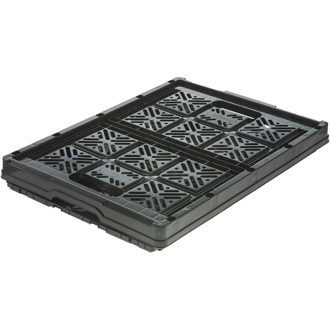 Keeeper Ida Cesto Plegable, 32L, Negro, Duradero y fácil de limpiar
