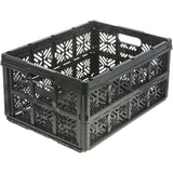Keeeper Ida Cesto Plegable, 32L, Negro, Duradero y fácil de limpiar