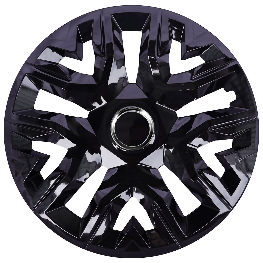 Tapa universal 16'' NRM Perfecto Black lacada en negro, 1 unidad