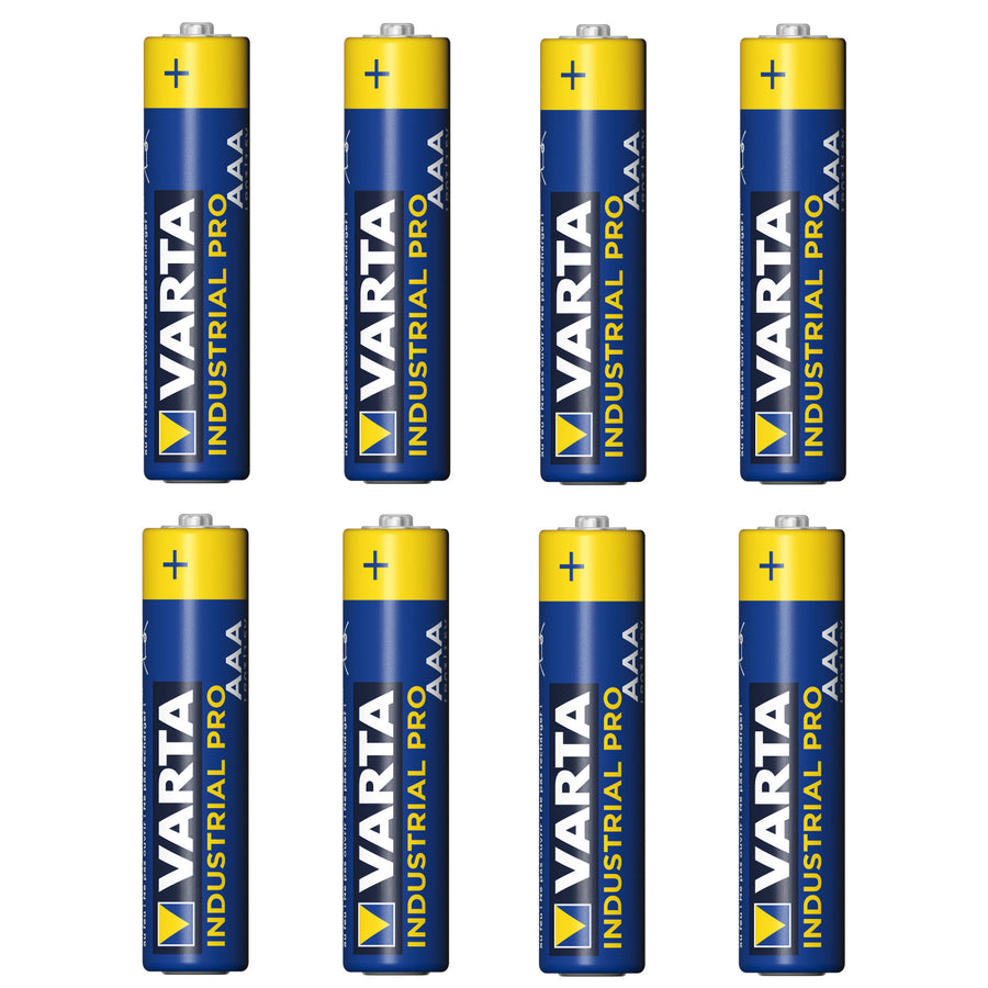 8x pila alcalina R-03 LR03 AAA Varta Industrial 4003