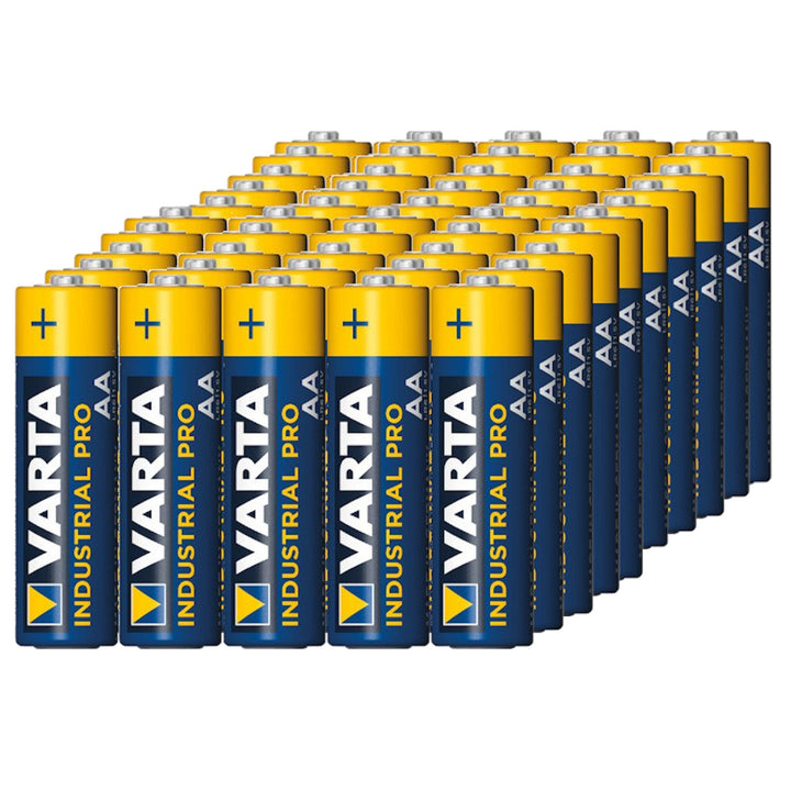 50x pila alcalina R-06 LR6 AA 1,5V Varta Industrial 4006