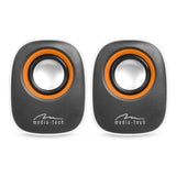 Altavoces para ordenador 2.0 con alimentación USB, Media-Tech, MT3137