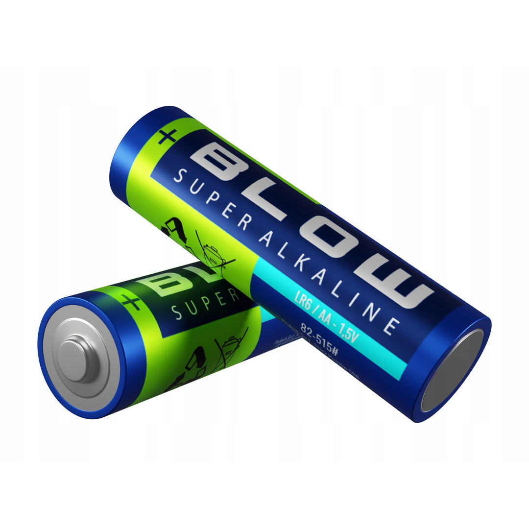 Pilas alcalinas AA Blow, LR6, voltaje 1,5 V, paquete de 40 unidades