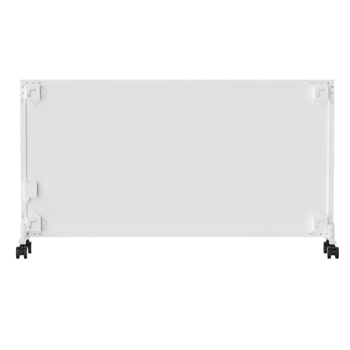 Radiador infrarrojo Cronos, 800 W, ideal para personas alérgicas, superficie mate, ultrafino, termostato integrado y control remoto por teléfono o mando a distancia, Carbon P800 TWP