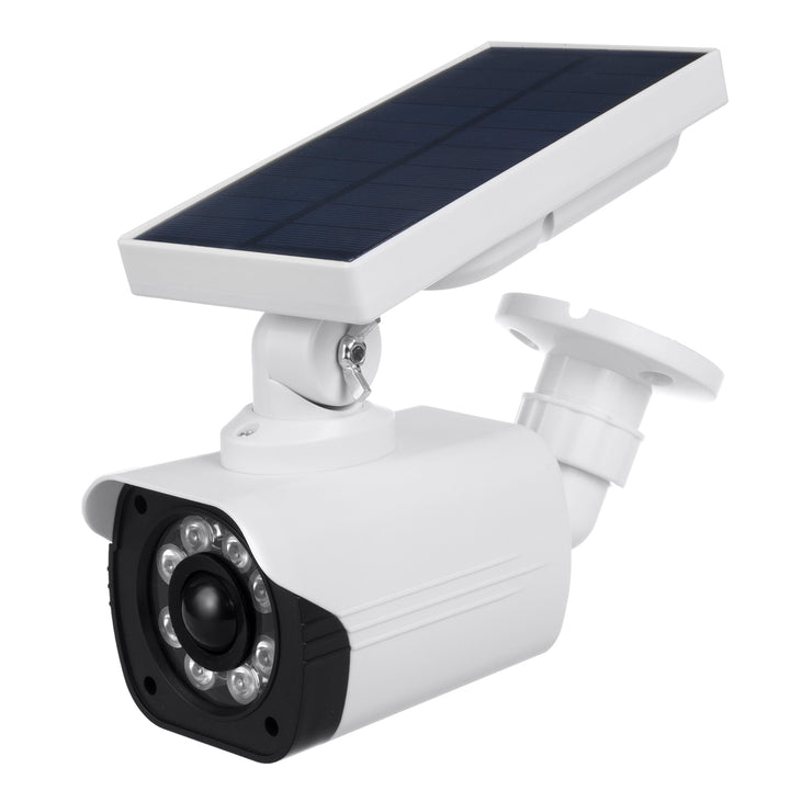 Cámara solar falsa, LED parpadeante, sensor de movimiento, iluminación LED, pegatina gratis, SOL1800S, 2 unidades