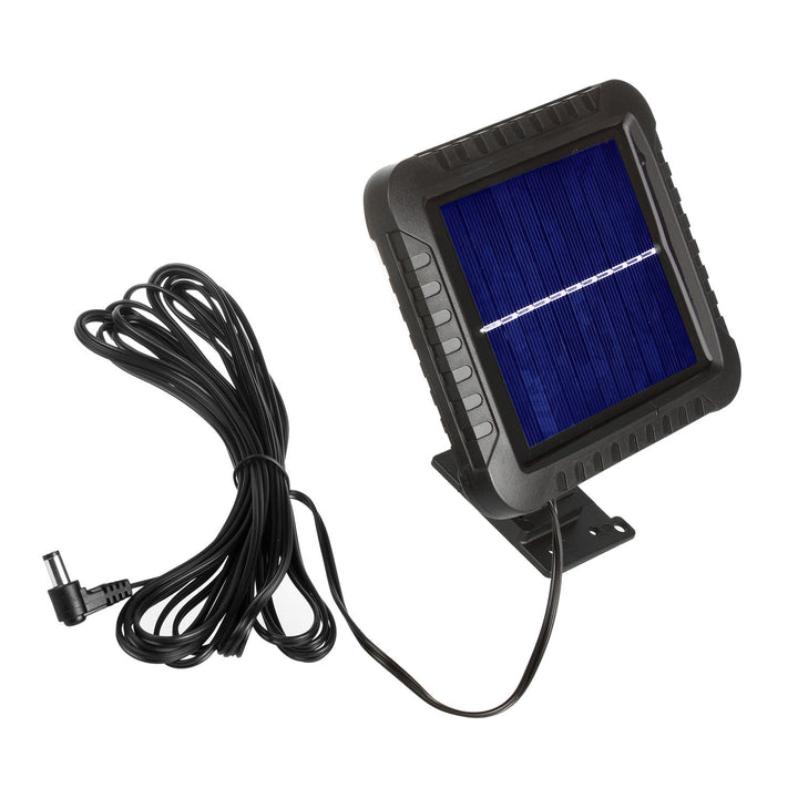 Foco LED solar con sensor de movimiento Maclean, IP44, 5 W, 400 lm, 6000 K, batería de litio de 1300 mAh, 5,5 V CC MCE438, 2 unidades