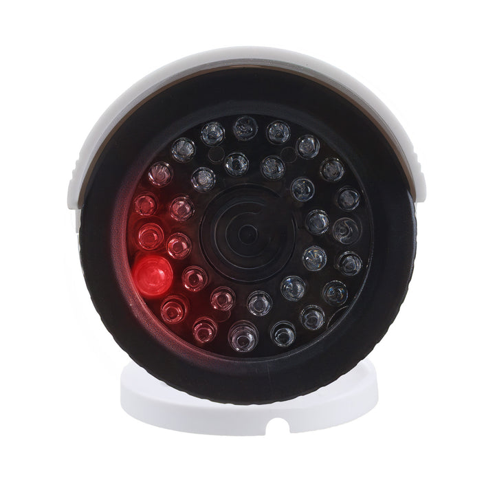 Juego de dos cámaras tubulares falsas, diodos IR LED, blancas, alimentación 2xAA (incluidas), ABS, IR1800 WT