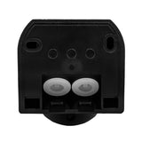 Sensor de movimiento PIR 12-24 V de Maclean, por infrarrojos, IP44, negro, alcance de 12 m, carga máxima de 60/120 W, MCE623 B