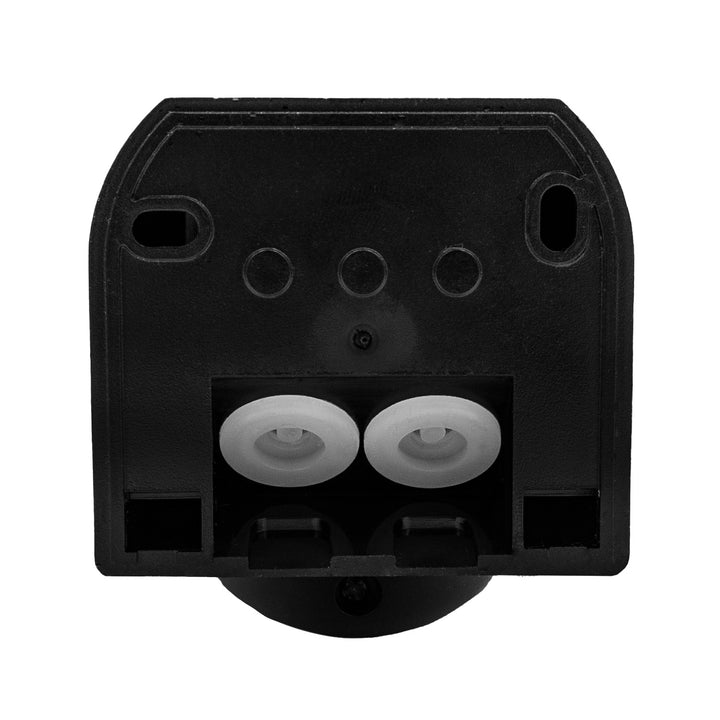Sensor de movimiento PIR 12-24 V de Maclean, por infrarrojos, IP44, negro, alcance de 12 m, carga máxima de 60/120 W, MCE623 B