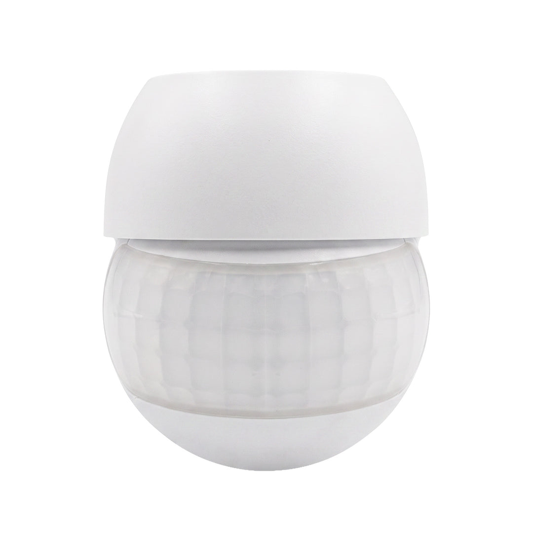 Sensor de movimiento PIR Maclean de 12-24 V, por infrarrojos, IP44, blanco, alcance de 12 m, carga máxima de 60/120 W, MCE623 W