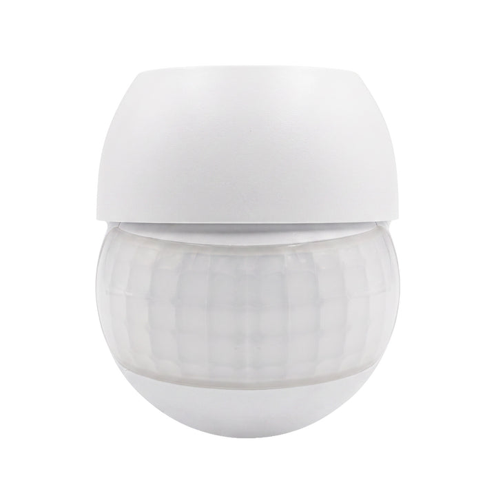 Sensor de movimiento PIR Maclean de 12-24 V, por infrarrojos, IP44, blanco, alcance de 12 m, carga máxima de 60/120 W, MCE623 W