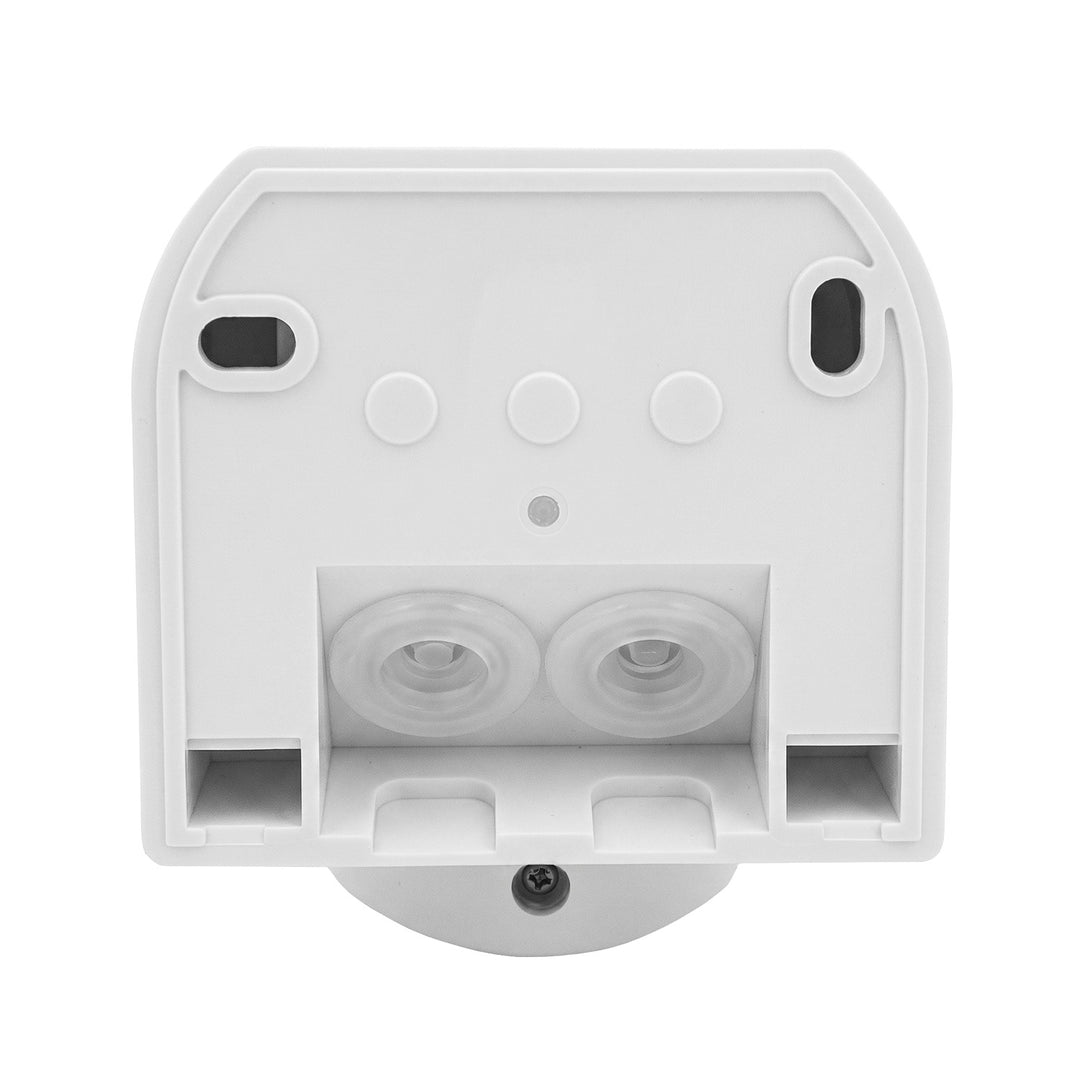 Sensor de movimiento PIR Maclean de 12-24 V, por infrarrojos, IP44, blanco, alcance de 12 m, carga máxima de 60/120 W, MCE623 W