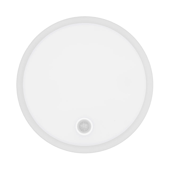 Lámpara LED con sensor de movimiento Maclean, sensor PIR, blanca, 10 W/15/18 W, IP65, posibilidad de cambiar la temperatura de color a 3000/4000/6000 K, MCE535 W