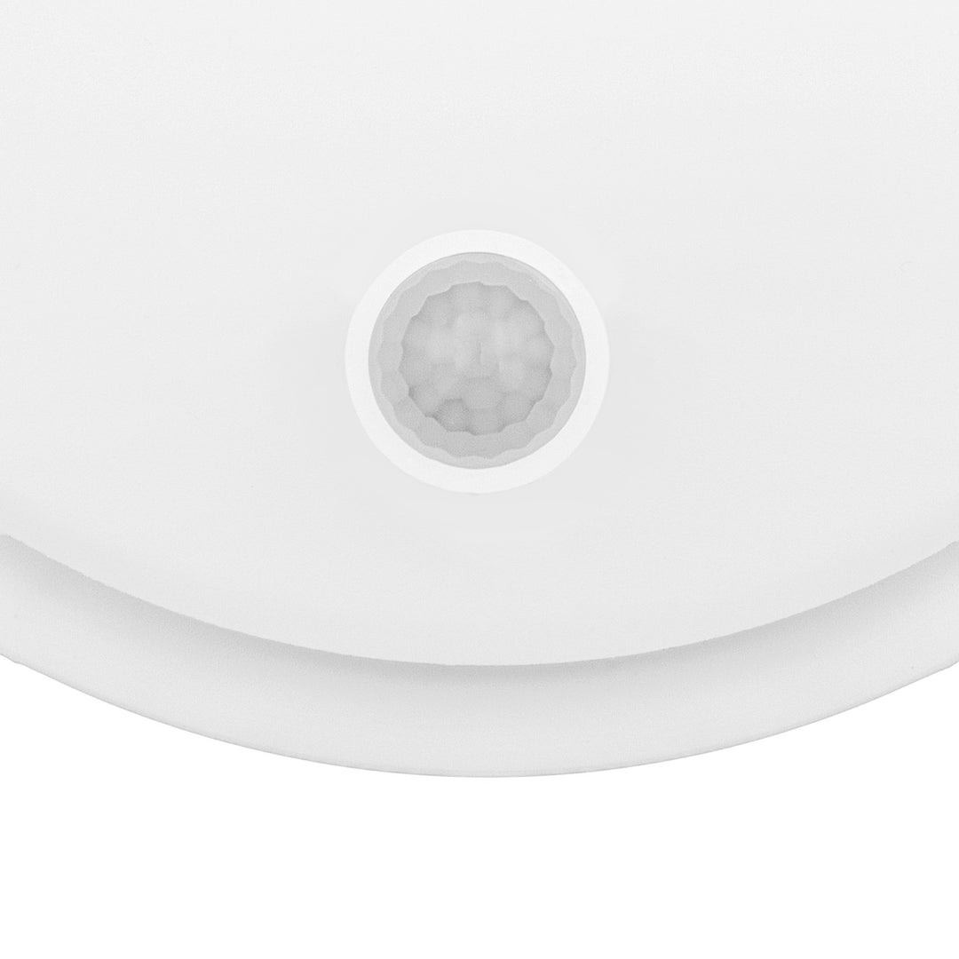 Lámpara LED con sensor de movimiento Maclean, sensor PIR, blanca, 10 W/15/18 W, IP65, posibilidad de cambiar la temperatura de color a 3000/4000/6000 K, MCE535 W