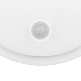 Lámpara LED con sensor de movimiento Maclean, sensor PIR, blanca, 10 W/15/18 W, IP65, posibilidad de cambiar la temperatura de color a 3000/4000/6000 K, MCE535 W