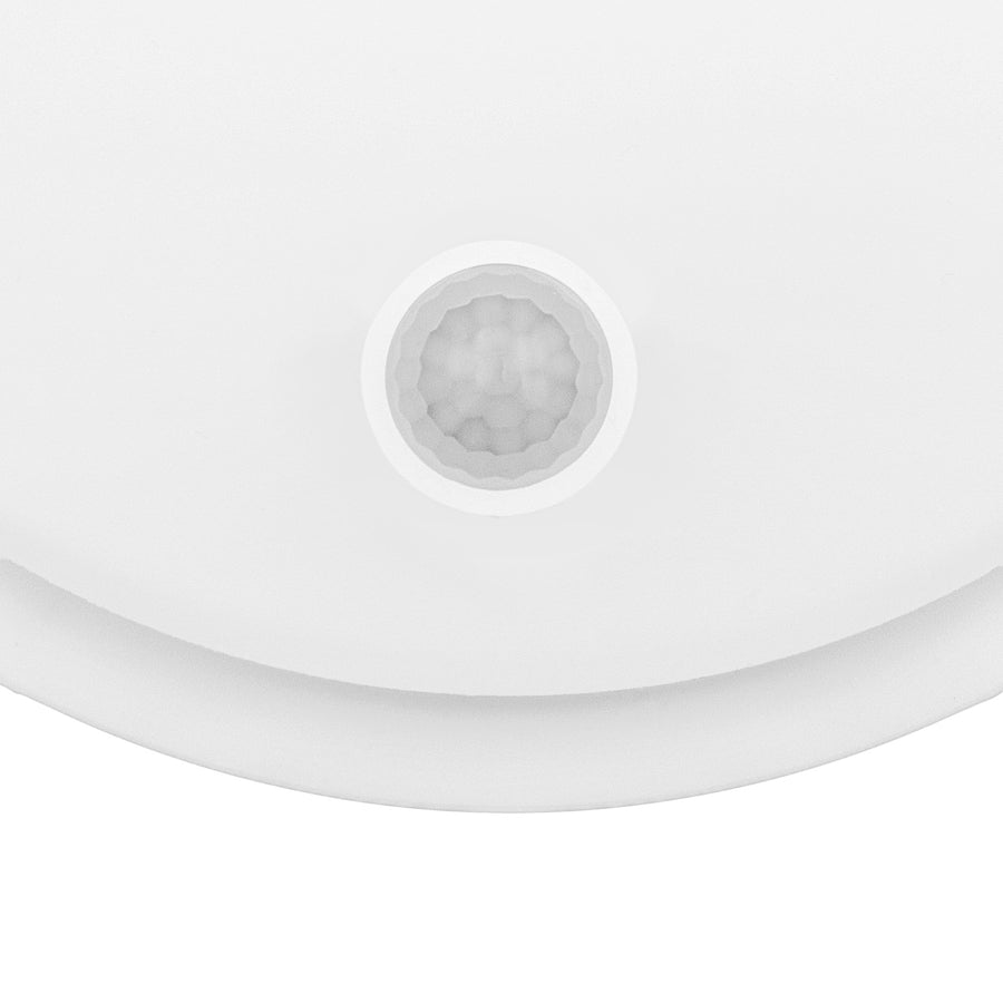 Lámpara LED con sensor de movimiento Maclean, sensor PIR, blanca, 10 W/15/18 W, IP65, posibilidad de cambiar la temperatura de color a 3000/4000/6000 K, MCE535 W