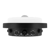 Lámpara LED con sensor de movimiento Maclean, sensor PIR, negra, 10 W/15 W/18 W, IP65, posibilidad de cambiar la temperatura de color a 3000/4000/6000 K, MCE534 B